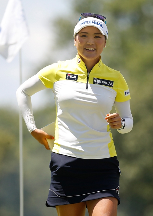 '새로운 골프여제' 유소연의 환한 미소 [LPGA KPMG위민스PGA챔피언십]