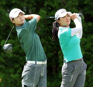 '팀 이룬' <b>박성현</b>·<b>윤이나</b>, 무빙데이 4위↑…역전 <b>우승</b> 기대 [LPGA 다우챔...