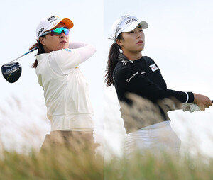 전인지·윤이나, 메이저 <b>AIG 여자오픈</b> 첫날 공동 4위 [LPGA]