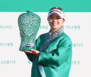 <b>우승</b> <b>이다연</b>, 세계랭킹 79위로 '톱100 재진입'…유현조·노승희·방신실...